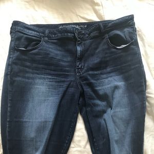 American Eagle Dark Wash Jegging SZ 20 short